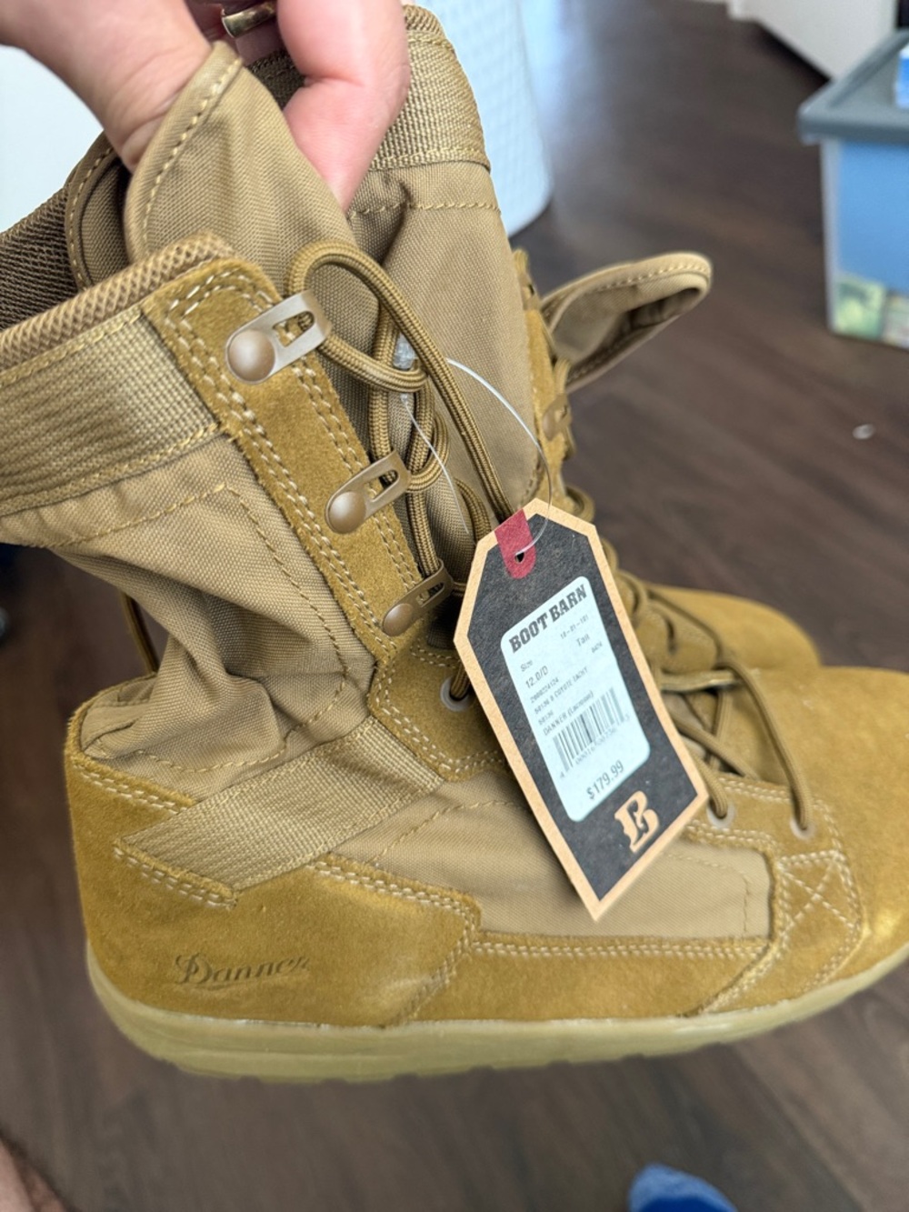 Danner Military-Style Tactical Boot in Tan